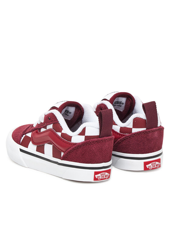 Vans Vans Tenisice Knu Skool Elastic Lace VN000D0KBRD1 Tamnocrvena