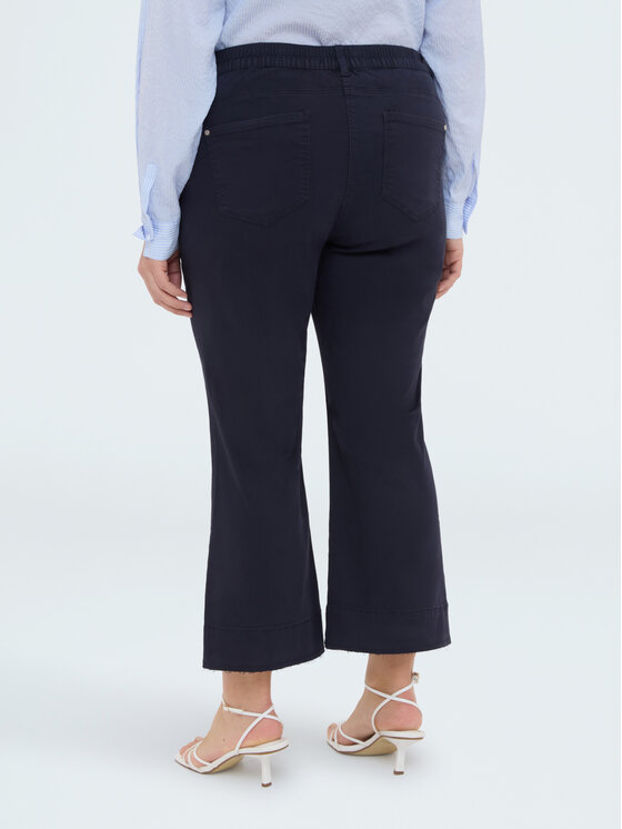 Fiorella Rubino Fiorella Rubino Pantaloni di tessuto P707T005160N034 Blu Flare Fit