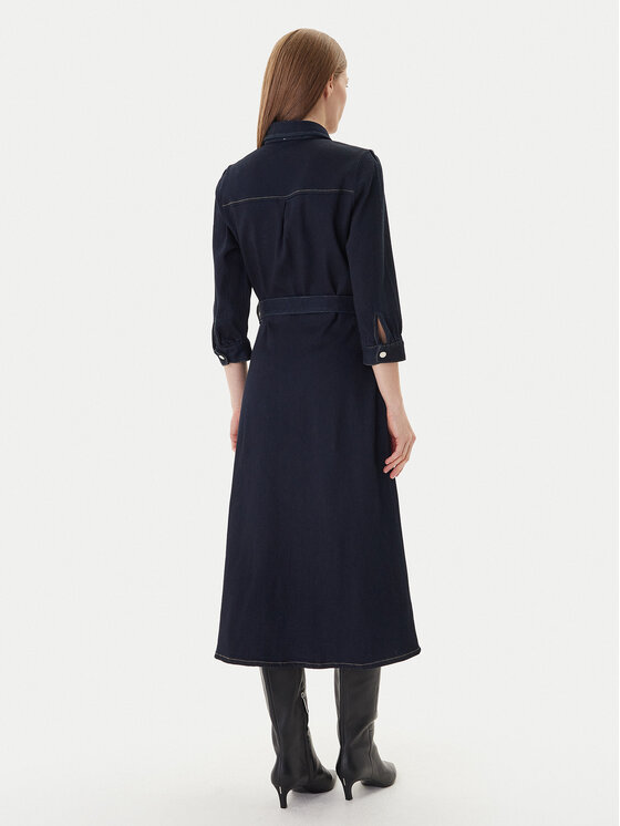 Morgan Morgan Jeans obleka 252-RJEANA Mornarsko modra Regular Fit