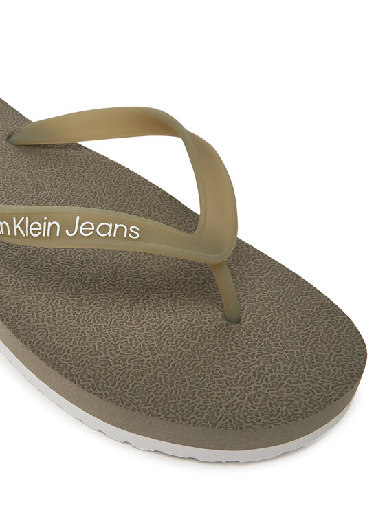 Calvin Klein Jeans Calvin Klein Jeans Japonki Thong+ Tpu YM0YM01265 Brązowy