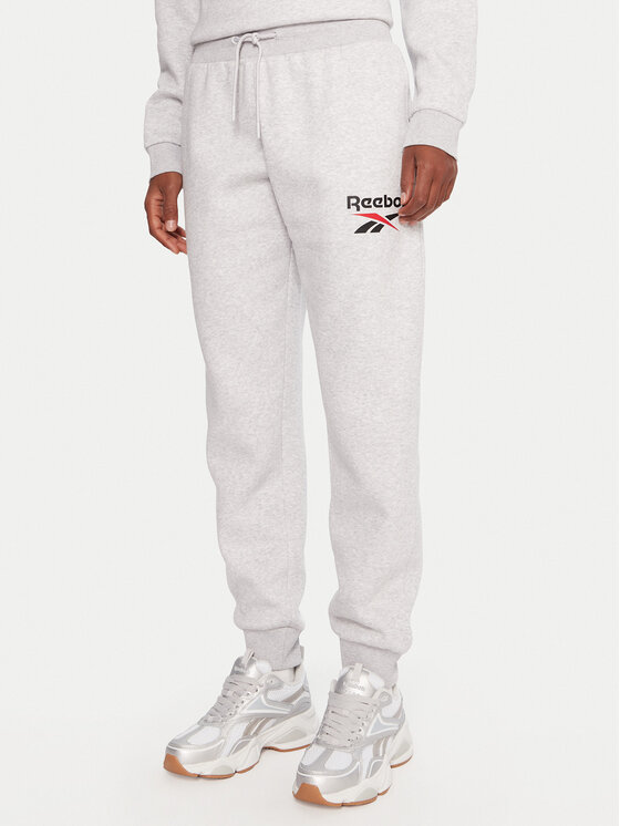 Reebok Reebok Долнище анцуг Stacey RK25166CCW Сив Regular Fit