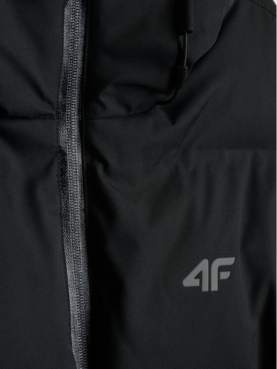 4F 4F Kurtka puchowa CITY JACKETS Czarny Slim Fit