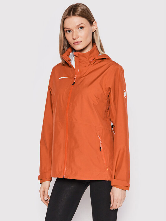 Mammut Mammut Hardshell jaka Ayako Tour HS Hooded 1010-28580-2249-113 Oranžs Regular Fit