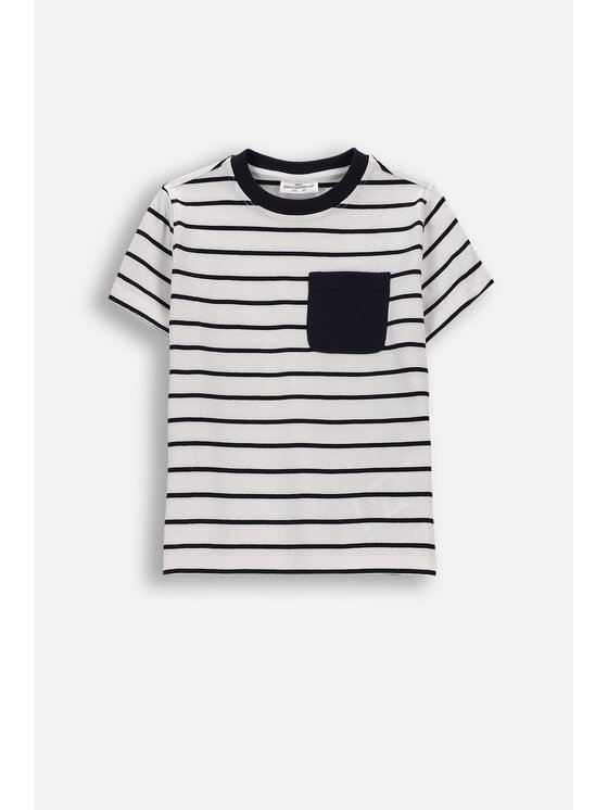 Coccodrillo Coccodrillo T-Shirt WC6143205RBK-015 Granatowy Regular Fit