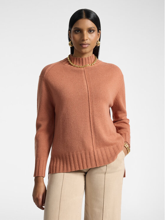 Elena Mirò Elena Mirò Sweter M098Z000863N006 Różowy Regular Fit