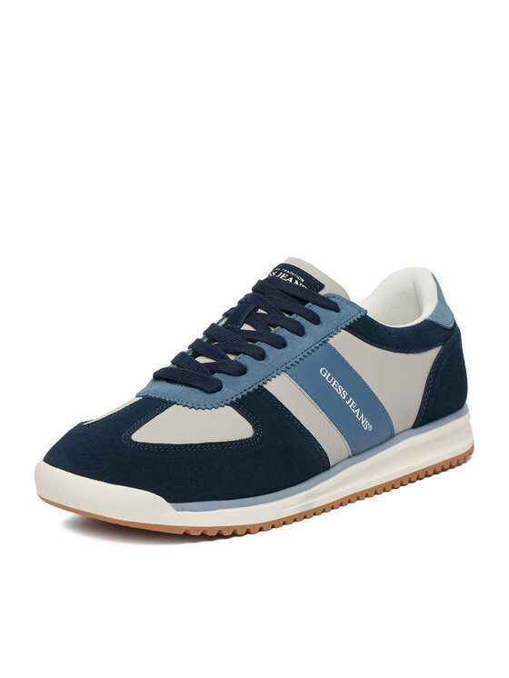 Guess Jeans Guess Jeans Sneakersy EO-DELAND-01 WE Niebieski