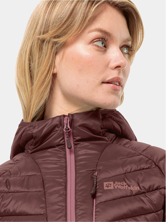 Jack Wolfskin Jack Wolfskin Outdoor jakna Routeburn Pro Ins Jkt 1207192 Tamnocrvena Regular Fit