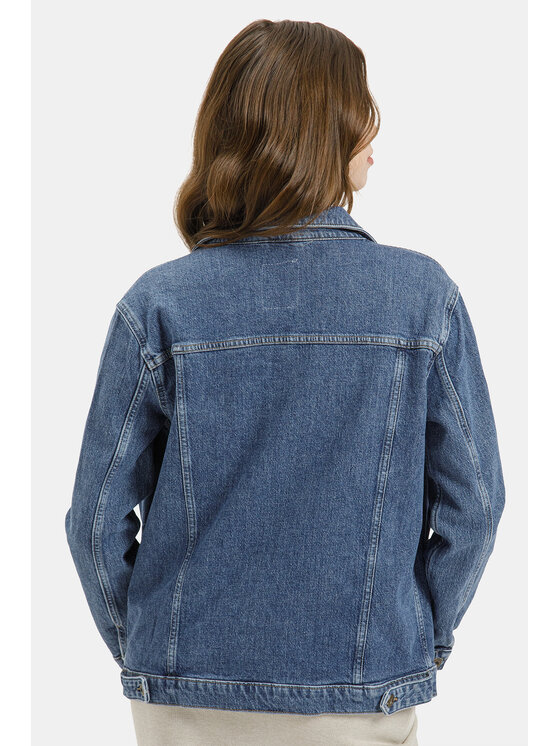 Cross Jeans Cross Jeans Kurtka jeansowa B 608-027 Niebieski