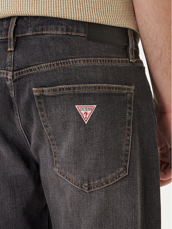 Guess Jeans Guess Jeans Jeansy M6RA1B D5LW6 Szary Straight Leg