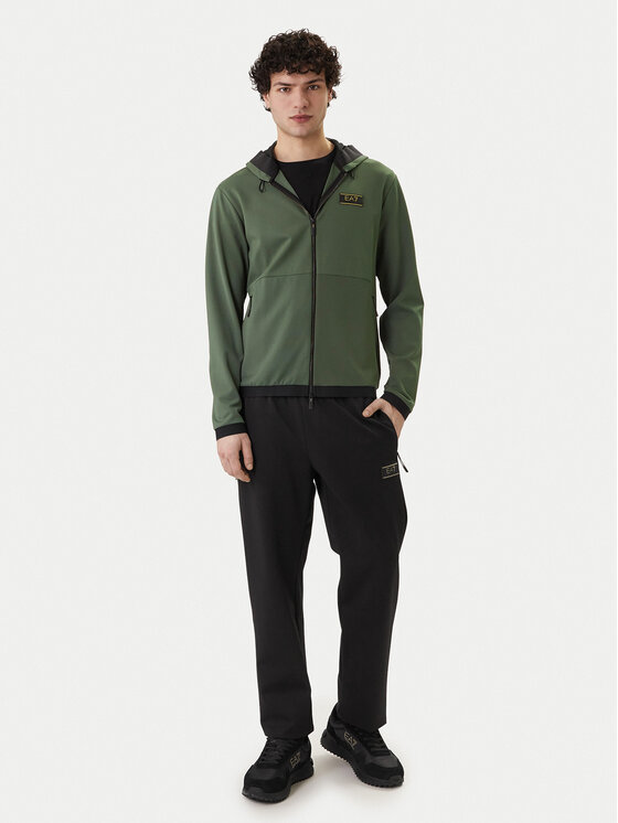 EA7 Emporio Armani EA7 Emporio Armani Mikina 7M001335 AF16658 U7260 Zelená Regular Fit