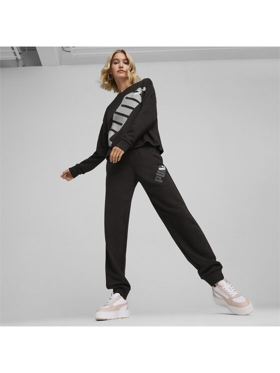Puma Puma Bluza 679849 Czarny Regular Fit