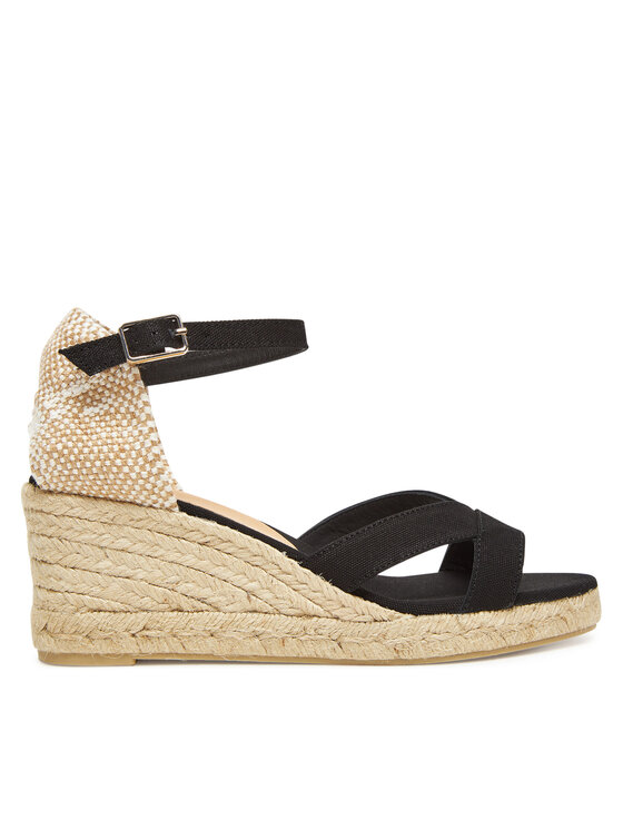 Castañer Castañer Espadrile Bruna/6/001 025533 Negru