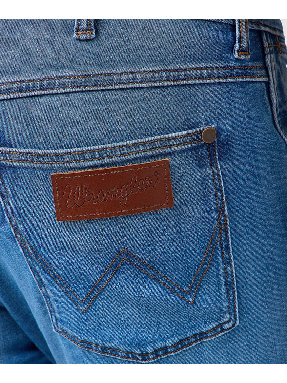 Wrangler Wrangler Jeansy 112362457 Niebieski Slim Fit
