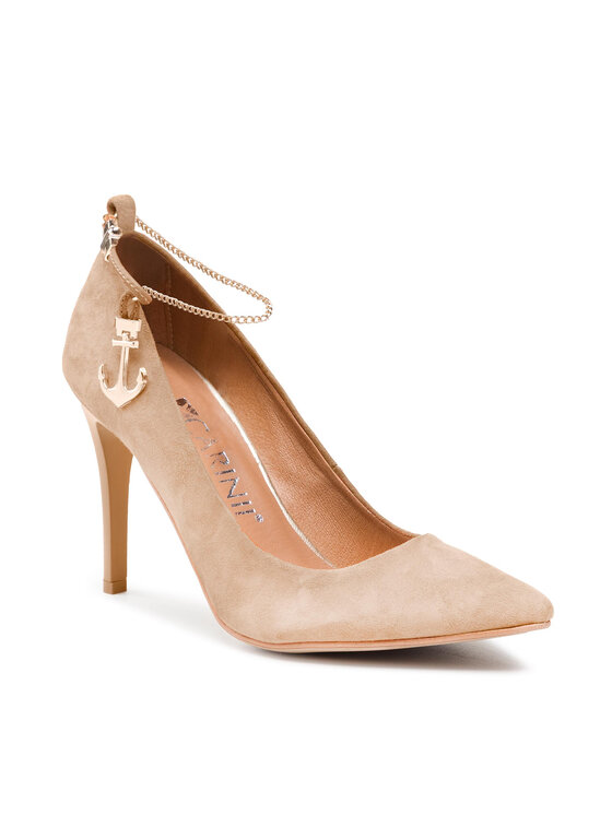 Scarpe stiletto B0956/K Beige