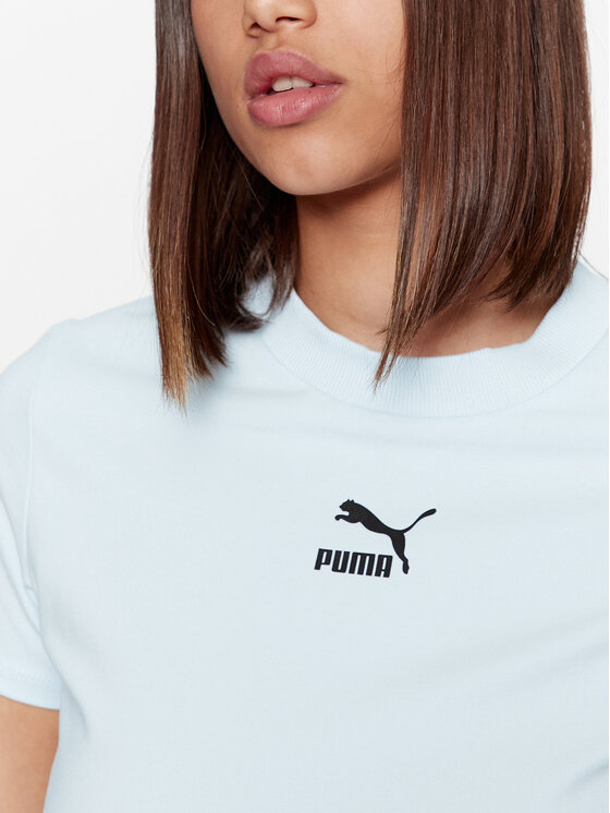 Puma Puma Тишърт Dare To 621435 Син Slim Fit