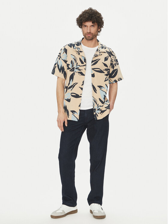 Only & Sons Only & Sons Koszula Piero 22034082 Beżowy Relaxed Fit