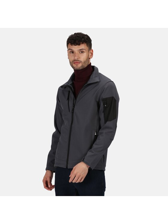 Regatta Regatta Kurtka softshell Arcola 3 Szary Long Fit
