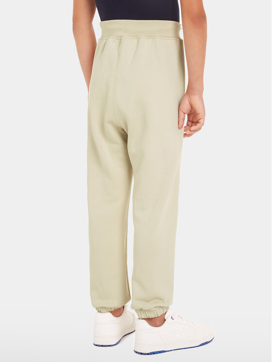 Calvin Klein Jeans Calvin Klein Jeans Teplákové kalhoty Intrasia Logo IB0IB02081 Béžová Regular Fit