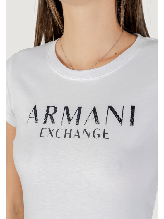 Armani Exchange Armani Exchange T-shirt XW001351 AF17172 Bianco Casual Fit
