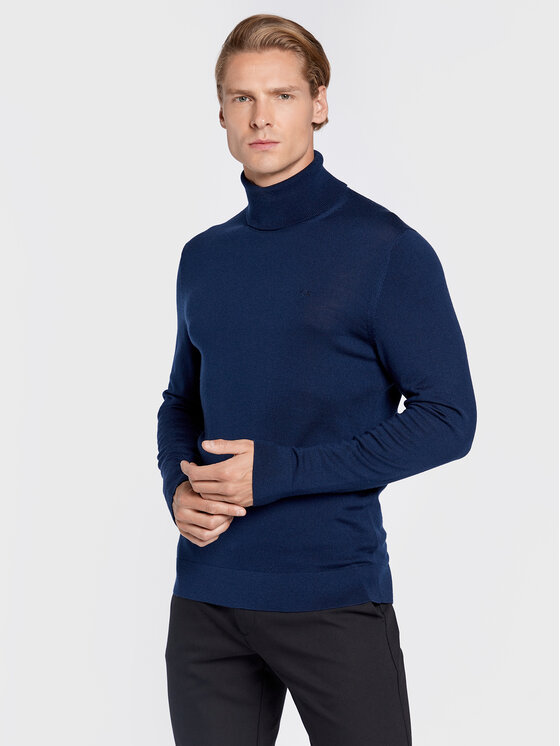 Pull calvin klein online bleu marine