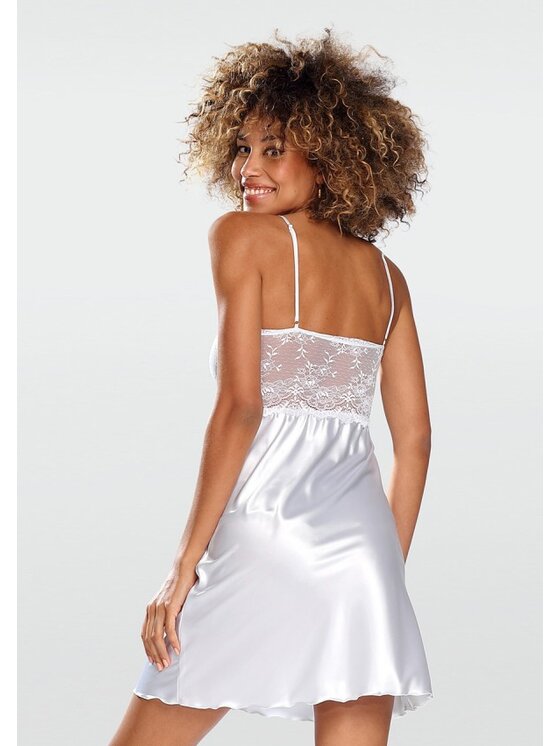 DKaren Lingerie DKaren Lingerie Halka Tora Biały Classic Fit