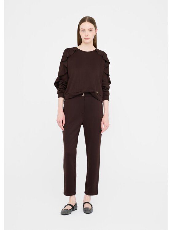 Liu Jo Liu Jo Felpa TF5104F077890915 Marrone Regular Fit
