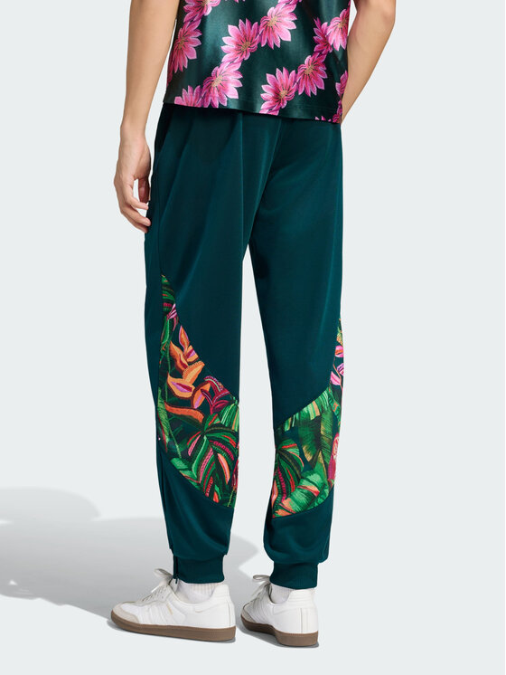 adidas adidas Spodnie dresowe 173901 Zielony ciemny Regular Fit