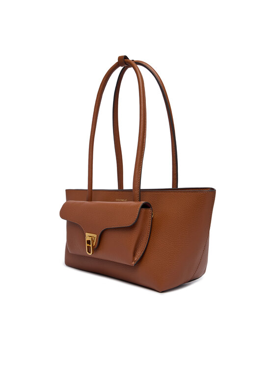 Coccinelle Coccinelle Дамска чанта T8A Coccinelle Double Beat E1 T8A 11 03 01 Кафяв