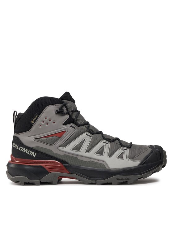 Salomon Trekingová obuv X Ultra 360 Mid Gore-Tex L47447800 Sivá