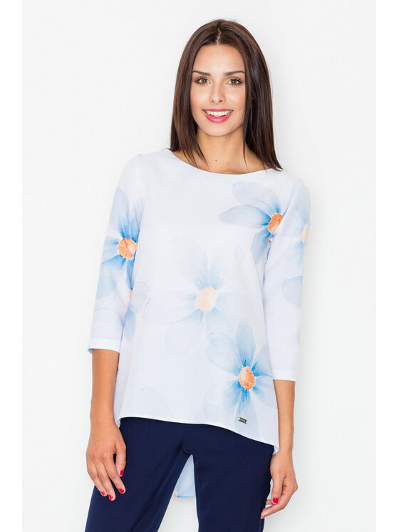 FIGL FIGLFIGL Blusa M505 Multicolore Regular Fit