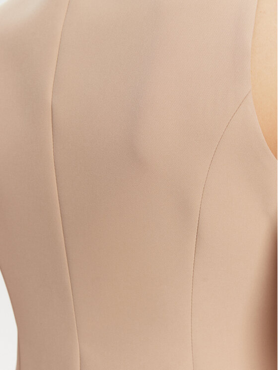 Maryley Maryley Жилет 25EB128/43PG Бежевий Regular Fit