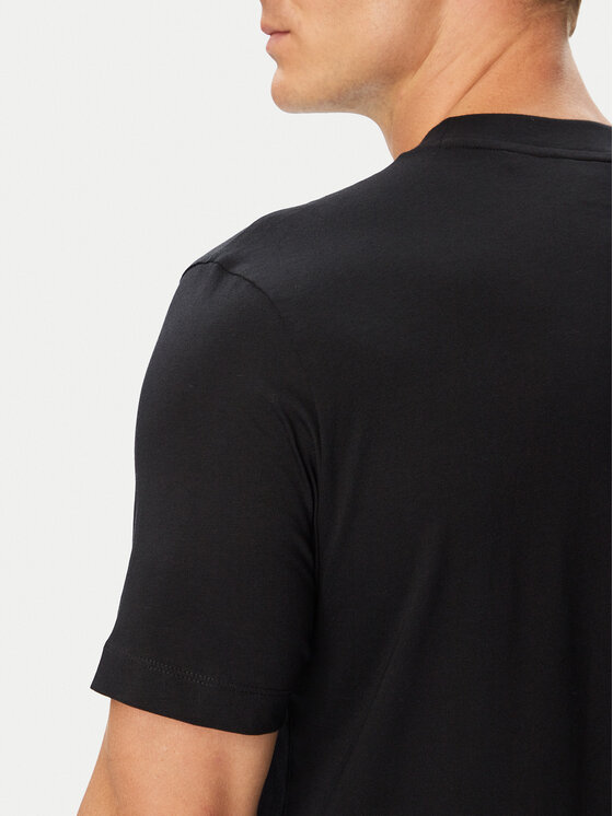 HUGO HUGO T-Shirt Daffilo 50568689 Schwarz Regular Fit