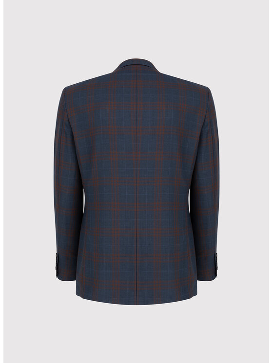 Pako Lorente Pako Lorente Marynarka P26WP-3X-007 Granatowy Slim Fit