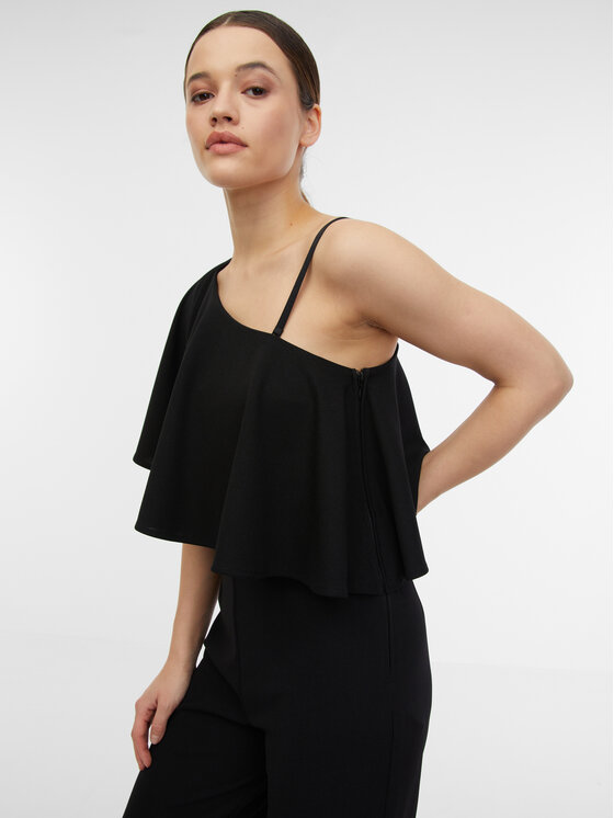 Orsay Orsay Kombinezon 1000173660000__38 Czarny Regular Fit