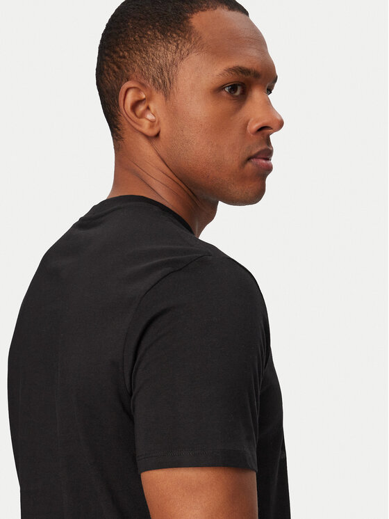Guess Guess T-Shirt M6RI03 I3Z14 Czarny Regular Fit