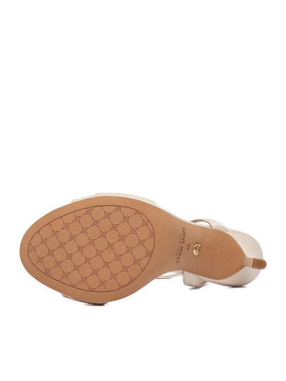 Nine West Nine West Sandały EO-LS1005252-1 Écru