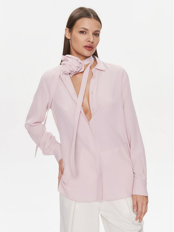 Marella Marella Ing Sauro 2413111091200 Rózsaszín Regular Fit