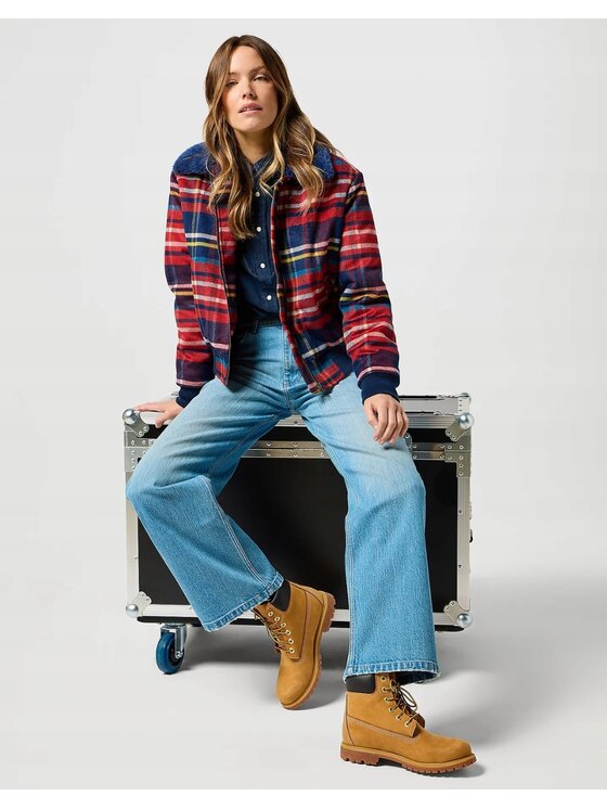 Wrangler Wrangler Jeansy Loose Straight Niebieski Loose Fit