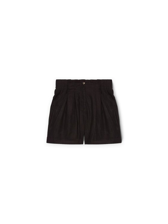 Motivi Motivi Szorty materiałowe P033Q004007N033 Czarny Regular Fit