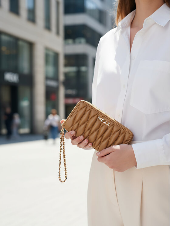 MEXX MEXX Портфейл CEO-MEXX-W1-001-AW25 Бежов