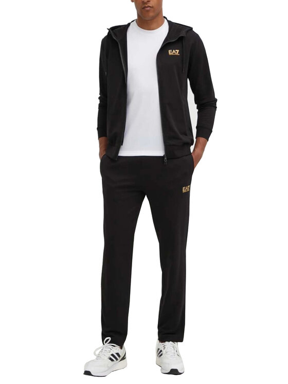 EA7 Emporio Armani Спортен екип 8NPV62-PJVRZ-0208 Черен Regular Fit