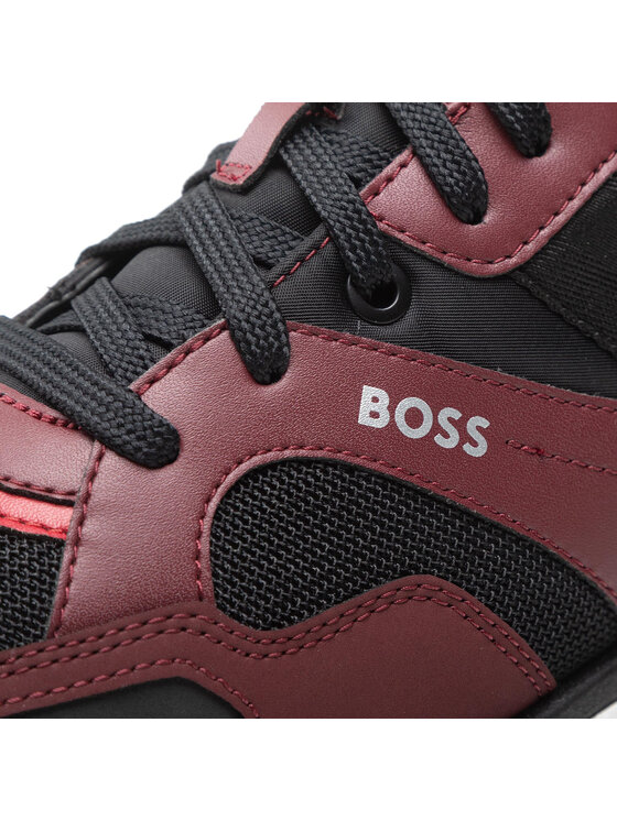 BOSS Boss Sneakersy Jonah 50480534 10214652 01 Bordó