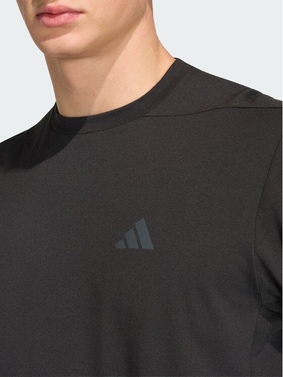 adidas adidas Koszulka techniczna 163164 Czarny Oversize
