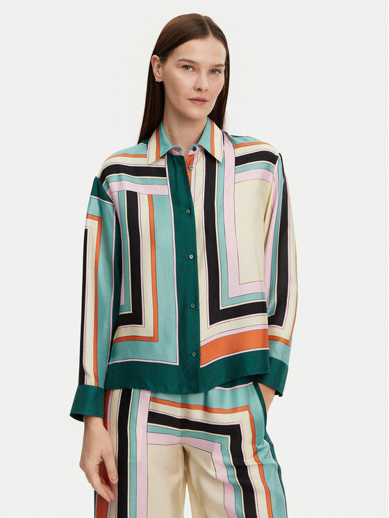 Weekend Max Mara Weekend Max Mara Camicia Formia 2515111031 Multicolore Relaxed Fit