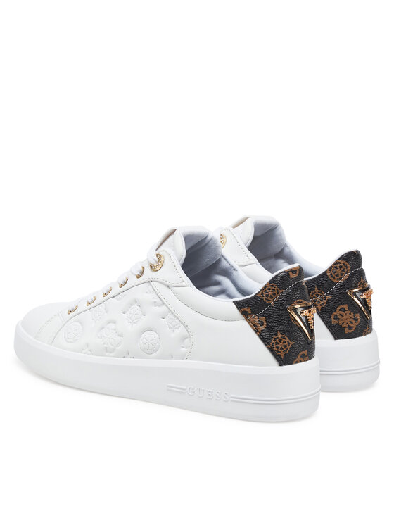 Guess Guess Сникърси FLJRON FAL12 Бял