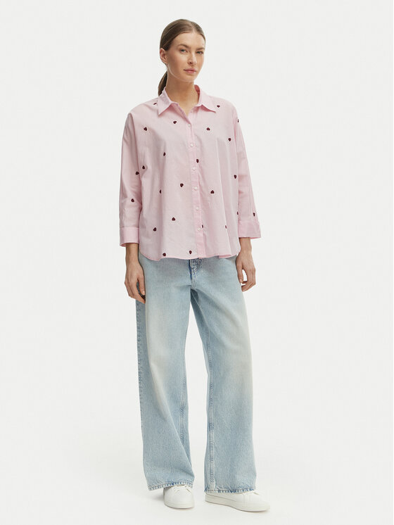 ONLY ONLY Camicia 15283743 Rosa Box Fit