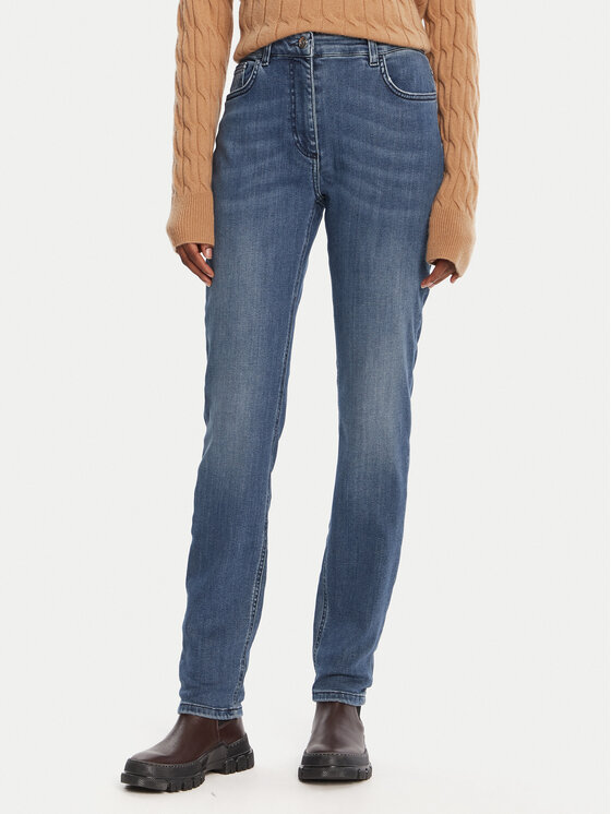 Marella Marella Traperice 2523186104 Plava Skinny Fit