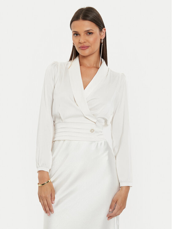 Rinascimento Rinascimento Palaidinė CFC0120273003 Écru Regular Fit