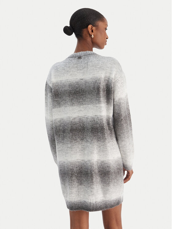 Liu Jo Liu Jo Pletena obleka MF5488 MA14R Siva Regular Fit