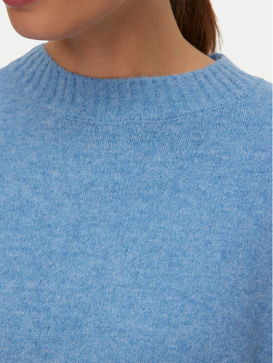 Vero Moda Vero Moda Svetr Vmboom 10320463 Světle modrá Loose Fit